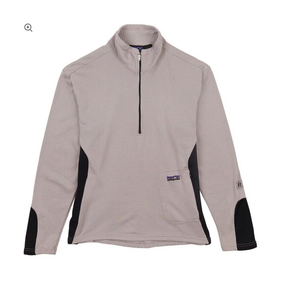 Vtg USA Made Women Patagonia Size XS R1 Flash Pullover Fleece Regulator 1/4 Zip - Picture 1 of 10